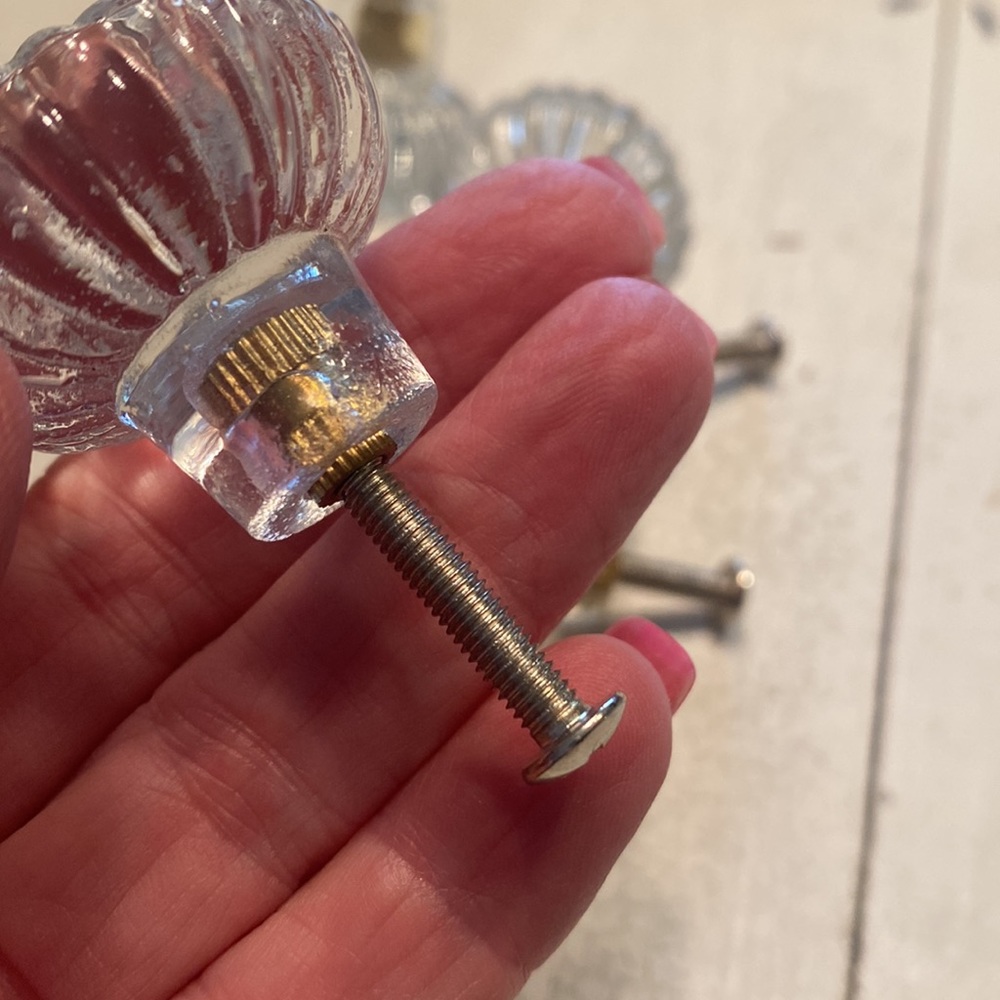 Crystal knobs vintage - Picture 3 of 3